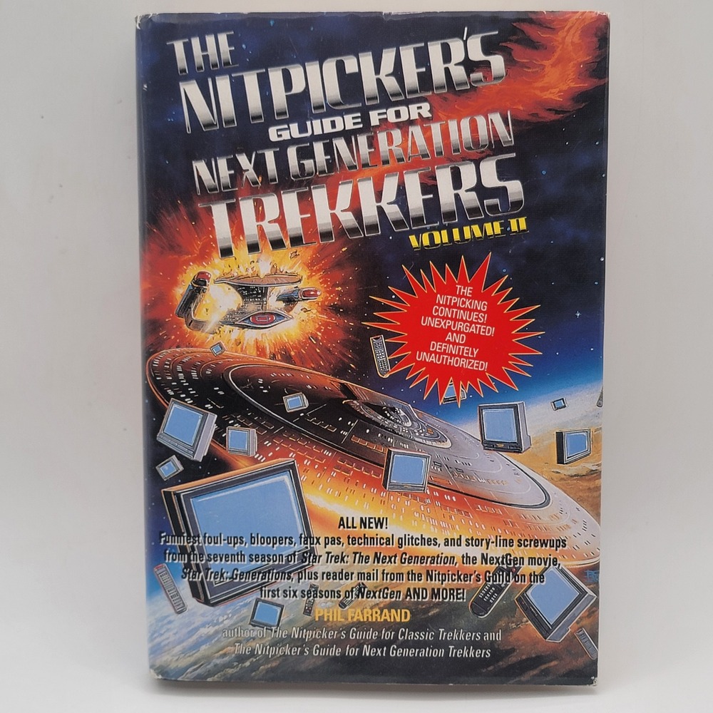 Phil Farrand The Nitpicker's Guide for Next Generation Trekkers Vol II PB Good